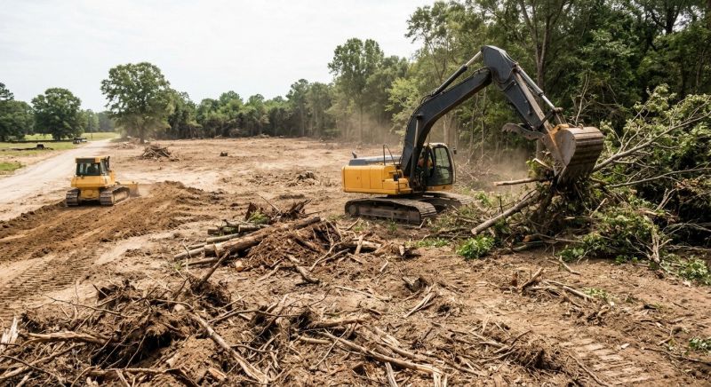 Commercial Land Clearing in Marietta, GA
