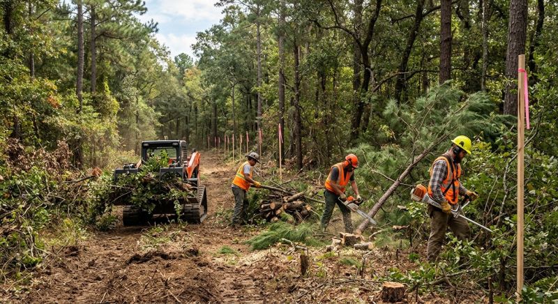 Ground Clearing in Houston, TX