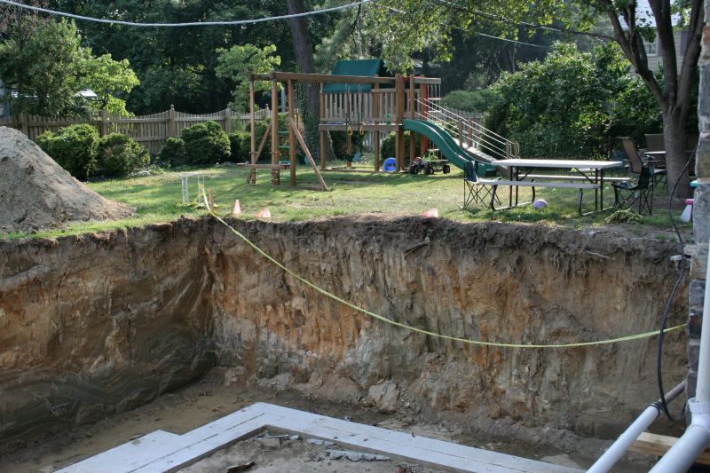 Residential Excavation detail