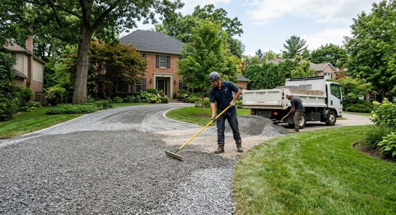 Gravel Maintenance in Waldorf, MD